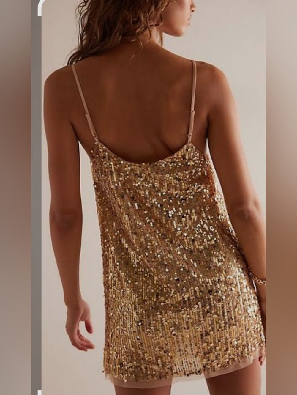 Free People Midnight Kiss Slip Dress *Large *NWT, Retail 98 - Picture 2 of 3